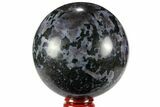 Polished, Indigo Gabbro Sphere - Madagascar #96004-1
